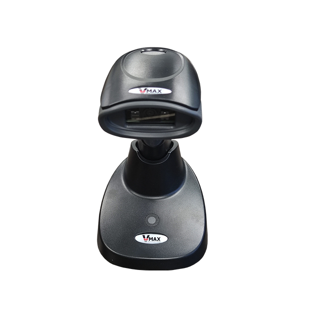 Scanner coduri de bare 1D/2D VMAX BT321, Wireless 2.4GHz, Bluetooth, Acumulator 2500mAh