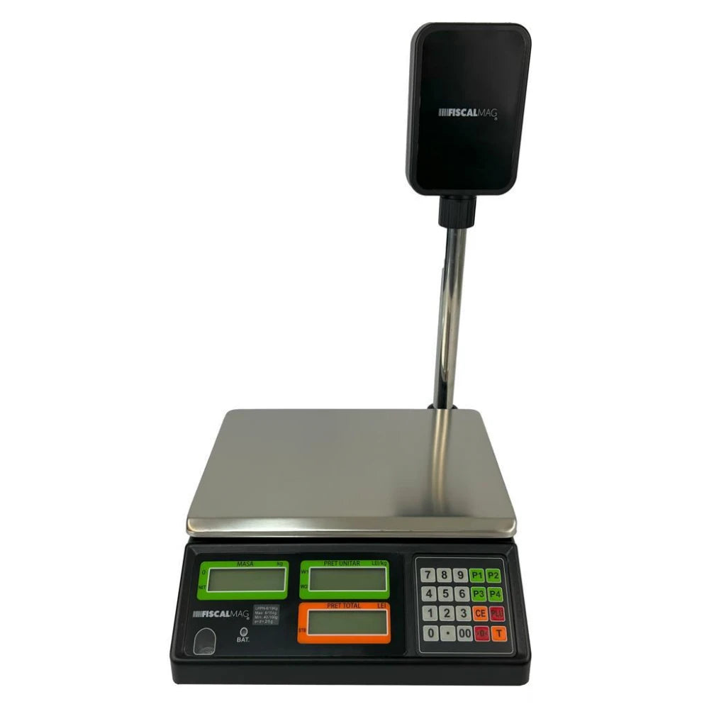 Cantar electronic FiscalMag LPPN - VERIFICAT METROLOGIC – imagine 3