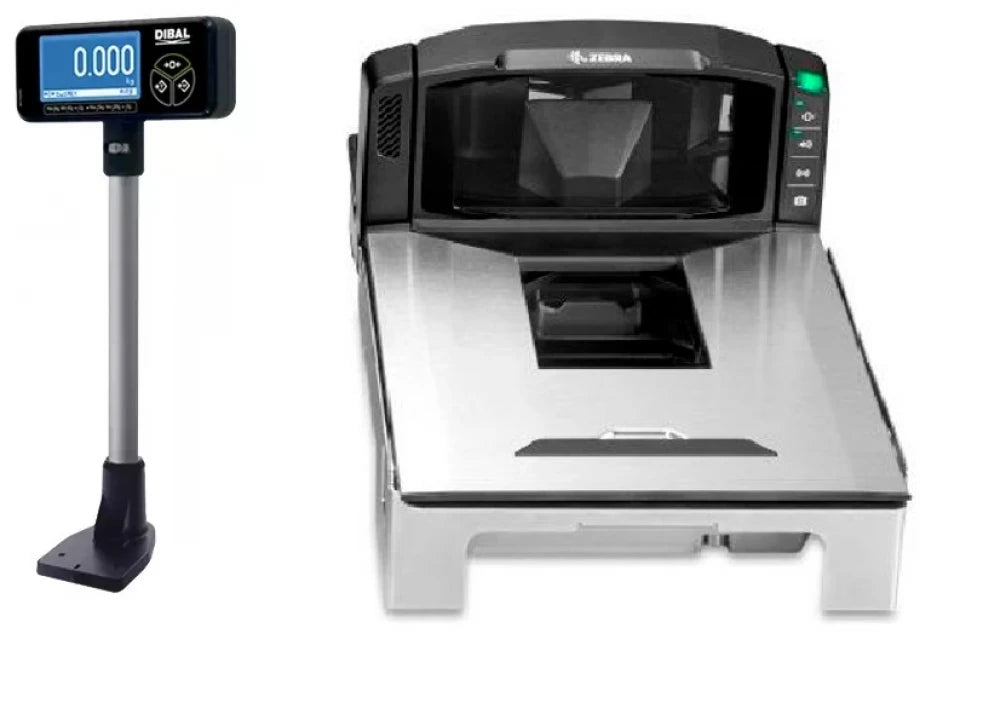 Cititor ZEBRA MP7000 + Cantar DIBAL KS400